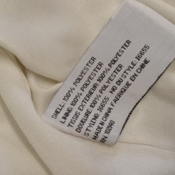 Tulle Anthropologie drop waist flower pattern shift dress ruffle hem sleeve sz M - Picture 6 of 8